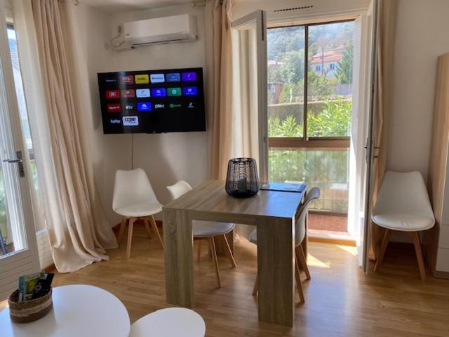 Studio 33 M2 , Climatise, Parking Exterieur Prive Gratuit Amélie-les-Bains-Palalda Buitenkant foto